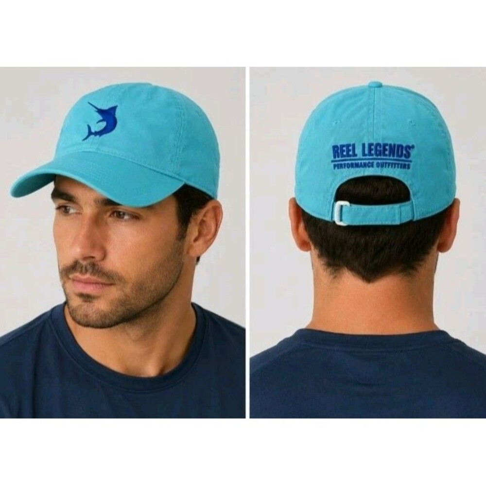 Reel Legends Cap UPF 30 Quick Dry Lightweight NEW